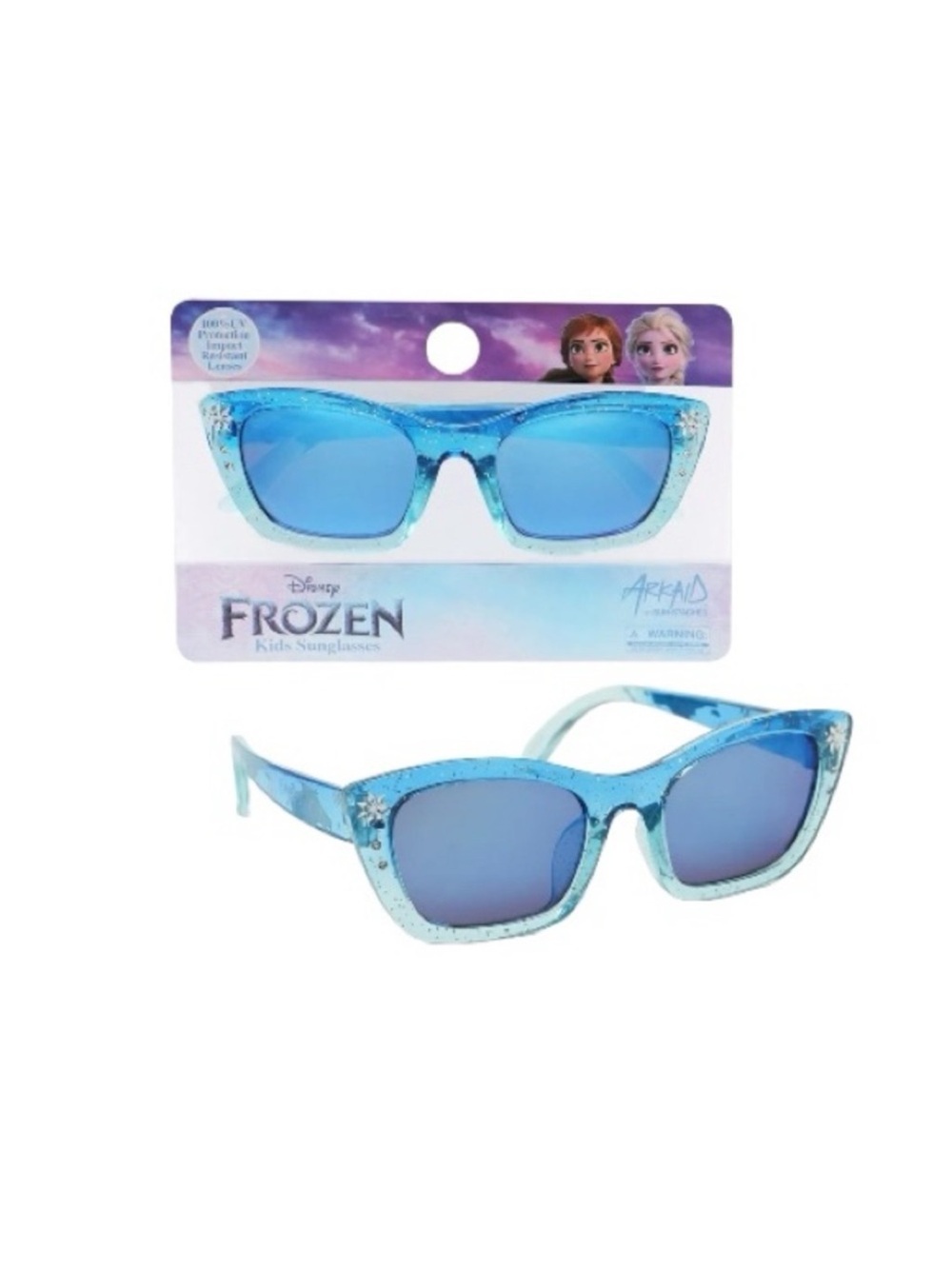 Disney Frozen Gradient Cateye Kids Sunglasses - Sparkling Blue